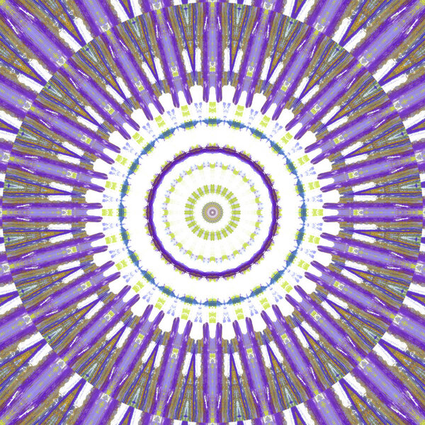 Ethnic multicolored abstract pattern in smear style. Seamless textile background with vintage art