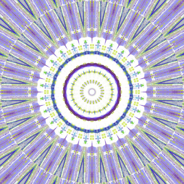 Ethnic multicolored abstract pattern in smear style. Seamless textile background with vintage art