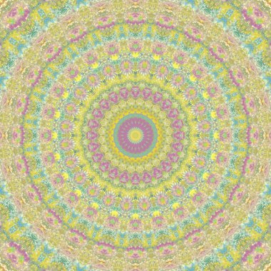 Lekeli olarak etnik çok renkli soyut desen. Klasik sanatla kusursuz tekstil arkaplanı