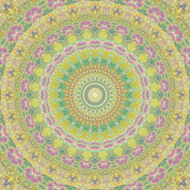 Lekeli olarak etnik çok renkli soyut desen. Klasik sanatla kusursuz tekstil arkaplanı