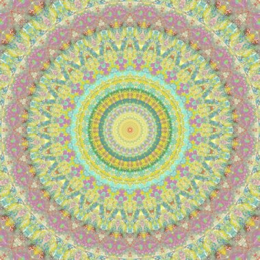 Lekeli olarak etnik çok renkli soyut desen. Klasik sanatla kusursuz tekstil arkaplanı