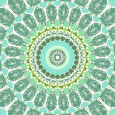 Lekeli olarak etnik çok renkli soyut desen. Klasik sanatla kusursuz tekstil arkaplanı