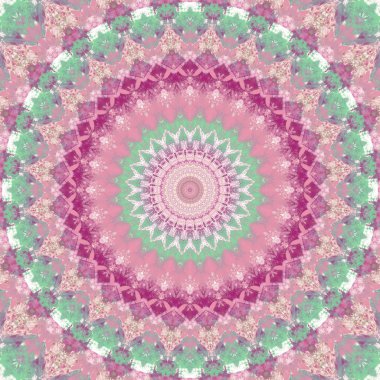 Lekeli olarak etnik çok renkli soyut desen. Klasik sanatla kusursuz tekstil arkaplanı