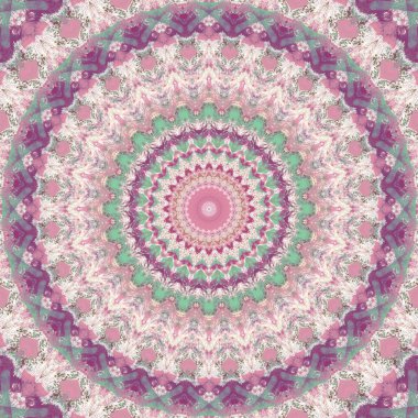 Lekeli olarak etnik çok renkli soyut desen. Klasik sanatla kusursuz tekstil arkaplanı