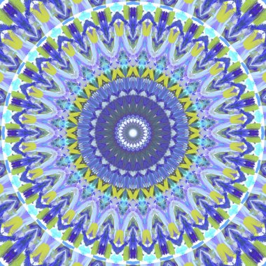 Lekeli olarak etnik çok renkli soyut desen. Klasik sanatla kusursuz tekstil arkaplanı