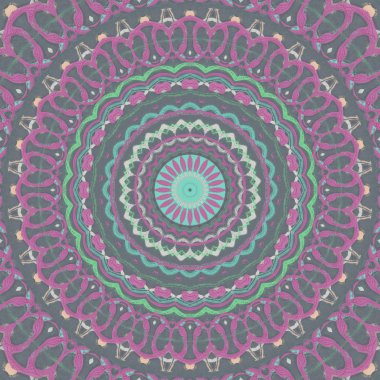 Lekeli olarak etnik çok renkli soyut desen. Klasik sanatla kusursuz tekstil arkaplanı