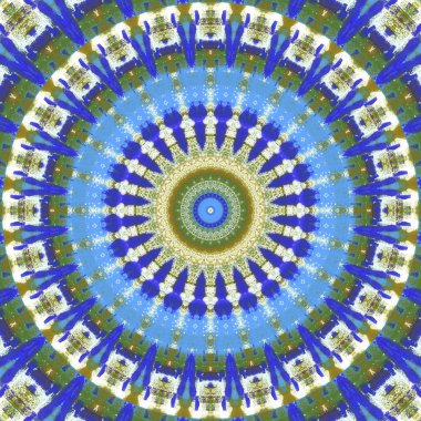 Lekeli olarak etnik çok renkli soyut desen. Klasik sanatla kusursuz tekstil arkaplanı