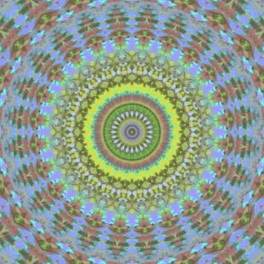 Lekeli olarak etnik çok renkli soyut desen. Klasik sanatla kusursuz tekstil arkaplanı