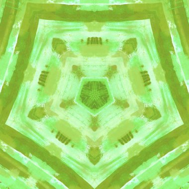 Etnik renkli, modern, soyut el yağlı boyayı karalama tekniğiyle kağıda çizdi. Tekstil desensiz kırışıklık, doku, arka plan yağlı boya beş köşeli yıldız taşı.