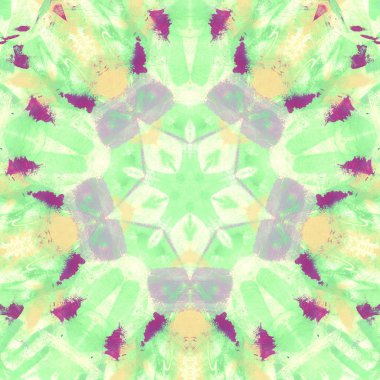 Etnik renkli, modern, soyut el yağlı boyayı karalama tekniğiyle kağıda çizdi. Tekstil desensiz kırışıklık, doku, arka plan yağlı boya beş köşeli yıldız taşı.