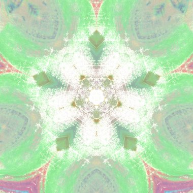 Etnik renkli, modern, soyut el yağlı boyayı karalama tekniğiyle kağıda çizdi. Tekstil desensiz kırışıklık, doku, arka plan yağlı boya beş köşeli yıldız taşı.