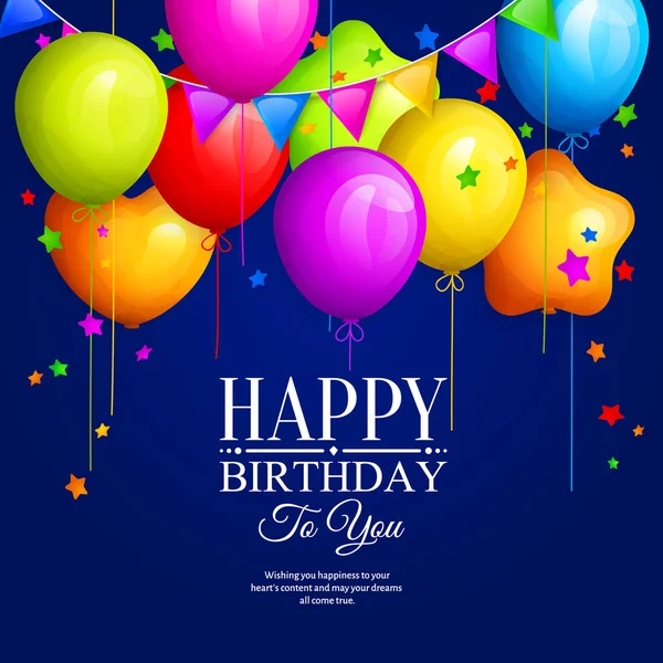 8,689 Colorful happy birthday with stars Vector Images, Colorful happy ...