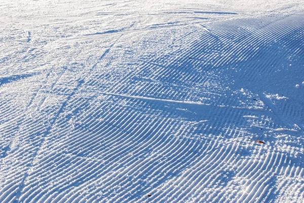 Superficie de la pista de esquí —  Fotos de Stock