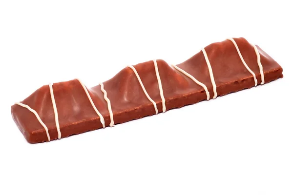 Wafer with chocolate — Stock Photo, Image