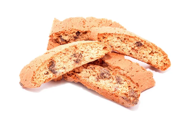 Pão doce com flocos de chocolate — Fotografia de Stock