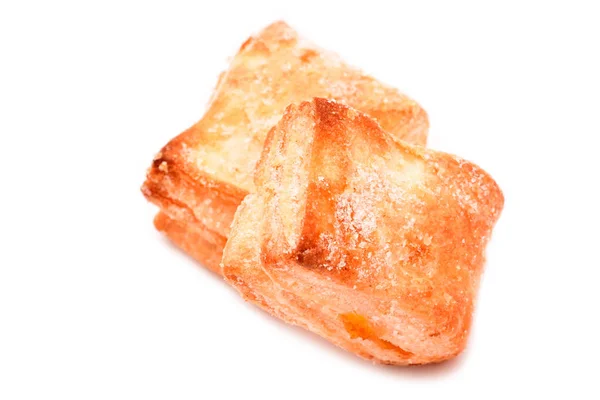 Домашнее печенье с абрикосовым джемом — стоковое фото