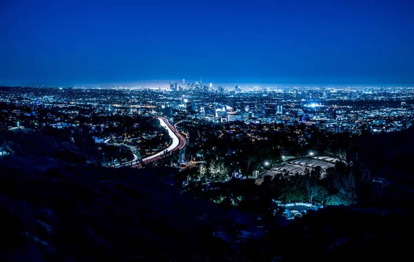 Los angeles aerial view — Stock Photo, Image
