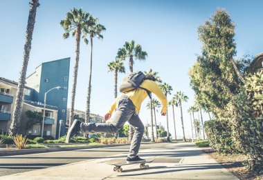 Kaykaycı eylem açık havada