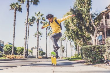 Kaykaycı eylem açık havada