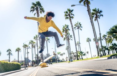 Kaykaycı eylem açık havada