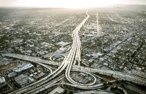 Los Angeles vista aerea — Foto Stock