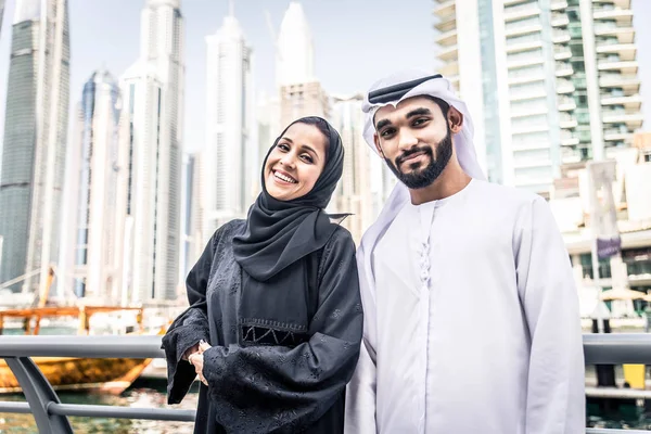 Arabian par dating — Stockfoto