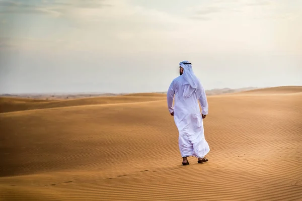 砂漠のアラビア人 — ストック写真