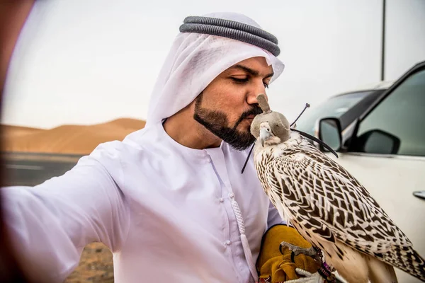 Arab ember hawk — Stock Fotó