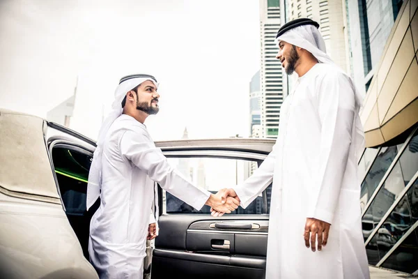Pengusaha Arab di Dubai — Stok Foto