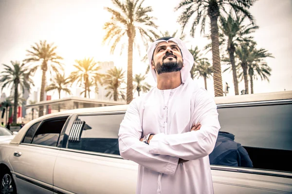 두바이에 아랍어 사업가 — 스톡 사진