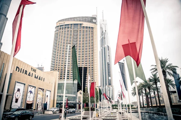 Dubai shopping mall exteriér — Stock fotografie