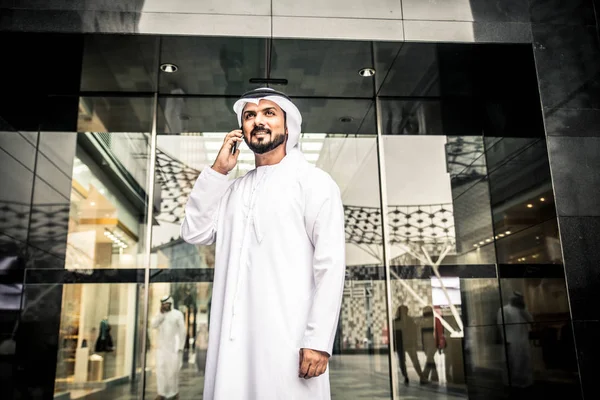 두바이에 아랍어 사업가 — 스톡 사진