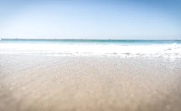 海滩模糊背景 — 图库照片