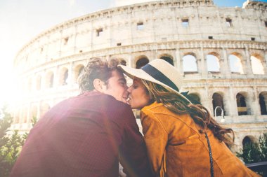 Roma'da tatil turist birkaç