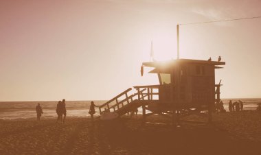 California Beach hayat güvenlik Binası