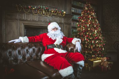 Noel Baba portreler ve yaşam tarzı