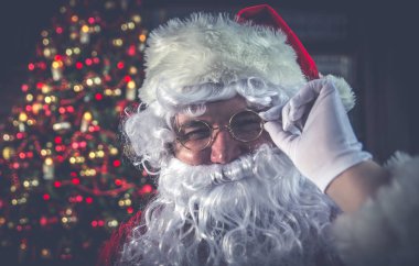 Noel Baba portreler ve yaşam tarzı