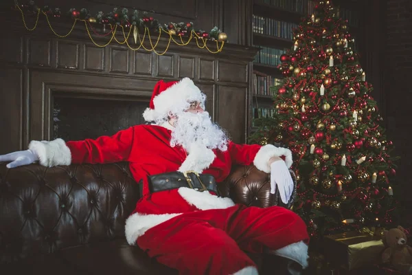 Babbo Natale ritratti e stile di vita — Foto Stock