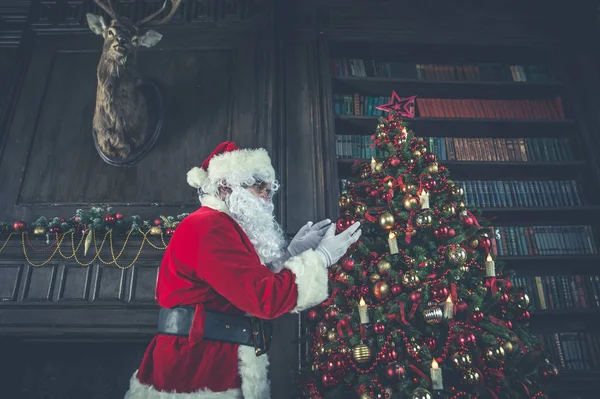 Santa claus portraits and lifestyle — Stock Photo, Image