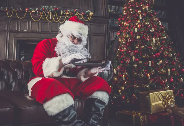 Babbo Natale ritratti e stile di vita — Foto Stock