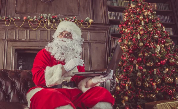 Babbo Natale ritratti e stile di vita — Foto Stock