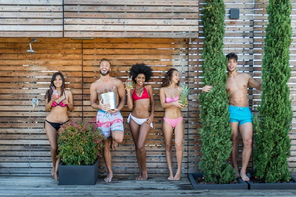 Bir çatıda parti arkadaşları