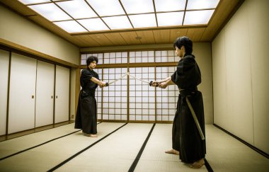 Samuray Tokyo geleneksel bir okul eğitimi