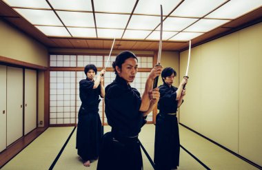 Samuray Tokyo geleneksel bir okul eğitimi