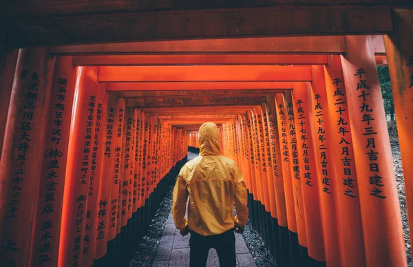 Ścieżka fushimi-inari w Kioto — Zdjęcie stockowe