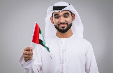 Arapça yakışıklı adam stüdyo Portreler