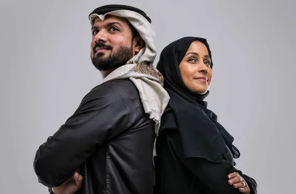 Oriente Medio pareja retratos —  Fotos de Stock