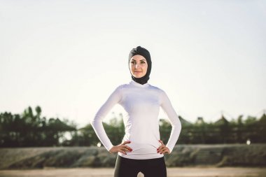 Arap kadın eğitim açık havada