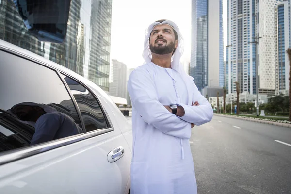 Retrato de empresario emiratí — Foto de Stock