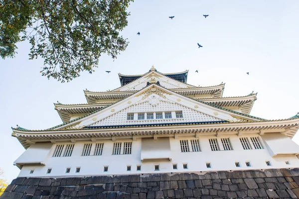 Osaka castle imperial palace in Osaka, Japan — Stock Photo, Image